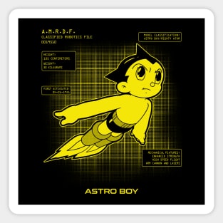 ASTRO BOY - Robot files Sticker